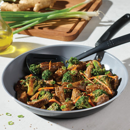 Tramontina 10-Piece Ceramic Nonstick Cookware Set - Steel Gray