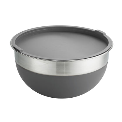 Tramontina 10-Piece Stainless Steel Mixing Bowl Set with Lids