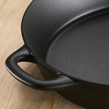 Tramontina 12.5-Inch Pre-Seasoned Cast Iron Covered Skillet