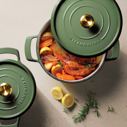 Tramontina 4-Quart & 6-Quart Enameled Cast Iron Dutch Oven Set