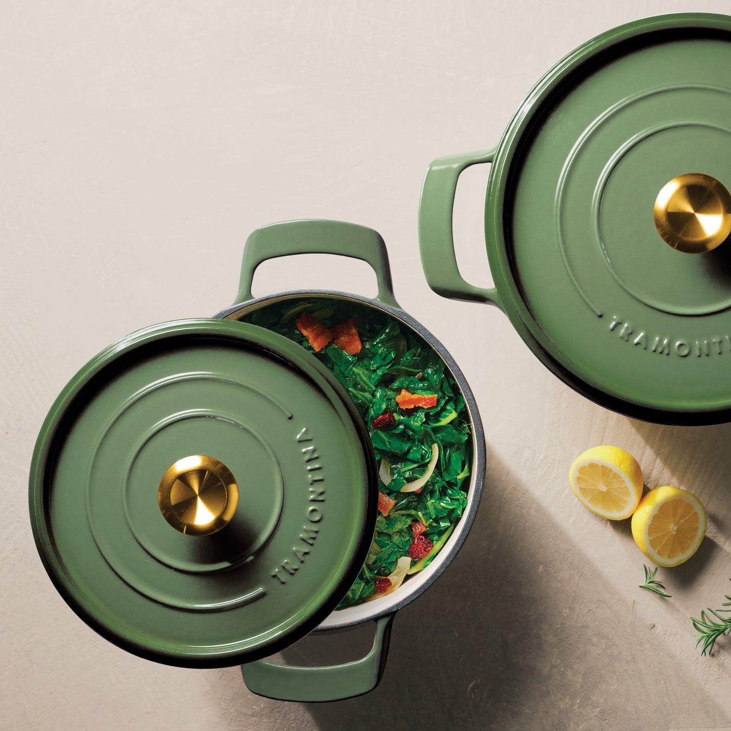 Tramontina 4-Quart & 6-Quart Enameled Cast Iron Dutch Oven Set