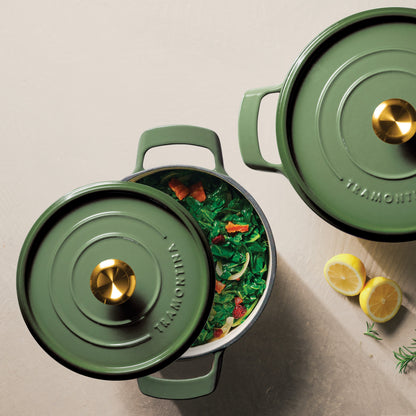 Tramontina 4-Quart & 6-Quart Enameled Cast Iron Dutch Oven Set